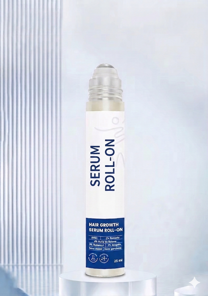 SERUM ROLL-ON ANTI-CHUTE POUR REPOUSSE ET MASSAGE DES CHEVEUX