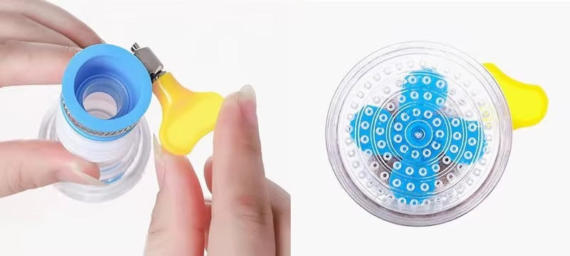 ROBINET ROTATIF A 360° AVEC FILTRE ECONOMISEUR D'EAU
