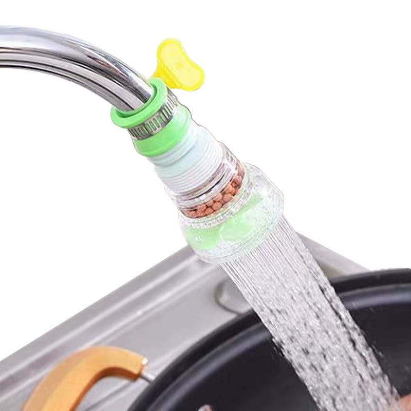 ROBINET ROTATIF A 360° AVEC FILTRE ECONOMISEUR D'EAU